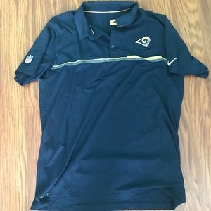 NFL Nike LA Rams Polo